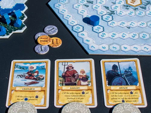 WINTER KINGDOM : cartes en jeu